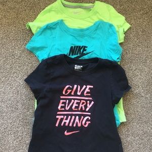 Bundle of size small nike girls t-shirts